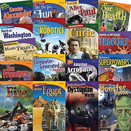 Tapa de TIME Grades 6-8 Set 3, 17-Book Set