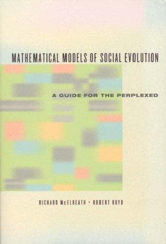 Tapa de Mathematical models of social evolution