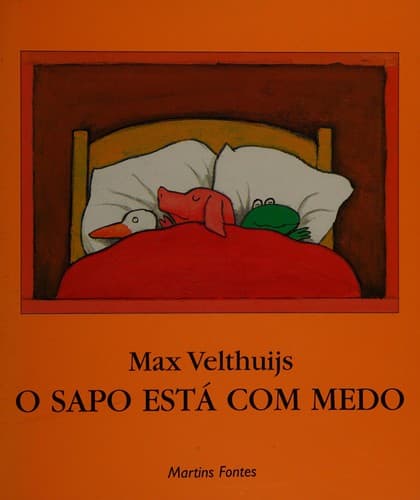 Tapa de O sapo está com medo