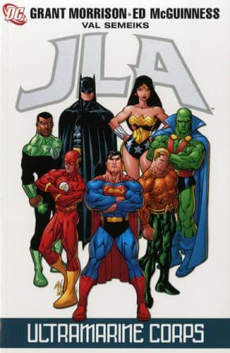 Tapa de JLA : Ultramarine Corps