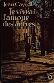 Tapa de Je vivrai l'amour des autres