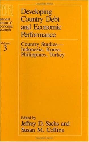 Tapa de Developing Country Debt and Economic Performance, Volume 3