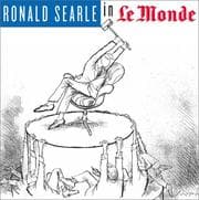 Tapa de Ronald Searle in Le Monde