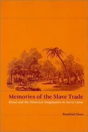 Tapa de Memories of the Slave Trade