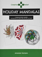 Tapa de Creative Relief Holiday Mandalas