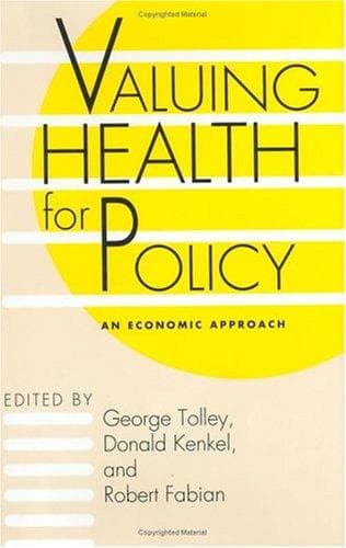 Tapa de Valuing health for policy
