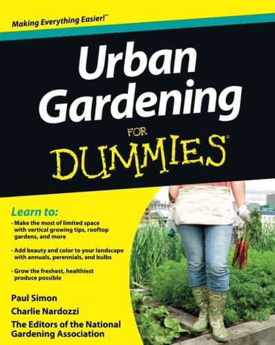 Tapa de Urban Gardening for Dummies