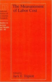 Tapa de The Measurement of labor cost