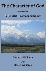 Tapa de The Character of God as Revealed in His YHWH Compound Names