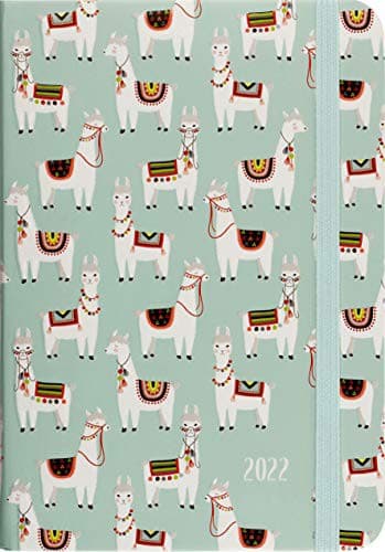 Tapa de 2022 Llamas Weekly Planner