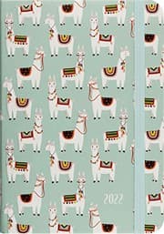 Tapa de 2022 Llamas Weekly Planner