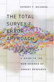 Tapa de The total survey error approach