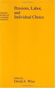 Tapa de Pensions, labor, and individual choice