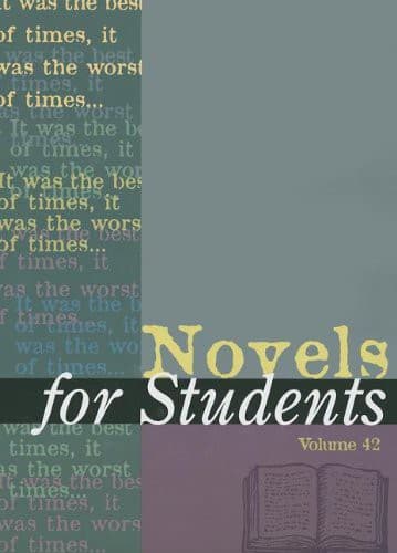 Tapa de Novels for Students