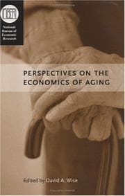 Tapa de Perspectives on the Economics of Aging