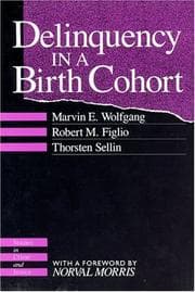 Tapa de Delinquency in a Birth Cohort