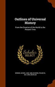 Tapa de Outlines of Universal History