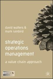 Tapa de Strategic operations management