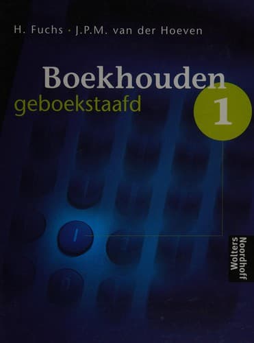 Tapa de Boekhouden geboekstaafd