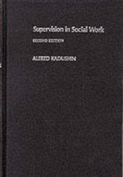 Tapa de Supervision in social work