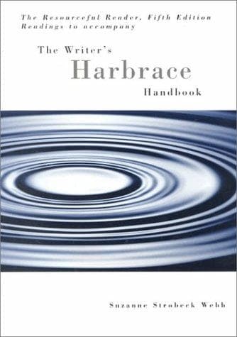 Tapa de The Writer's Harbrace Handbook Resourceful Reader