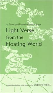 Tapa de Light Verse from the Floating World