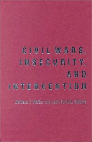 Tapa de Civil wars, insecurity, and intervention