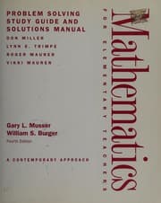 Tapa de Mathematics for Elementary Teaching