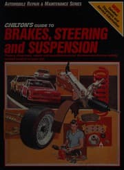 Tapa de Chilton's guide to brakes, steering, and suspension