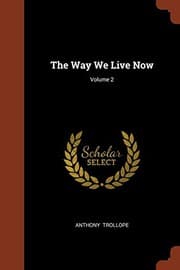 Tapa de The Way We Live Now; Volume 2