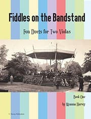 Tapa de Fiddles on the Bandstand, Fun Duets for Two Violas, Book One