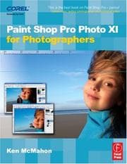 Tapa de Paint Shop Pro XI for Photographers