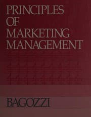 Tapa de Principles of marketing management