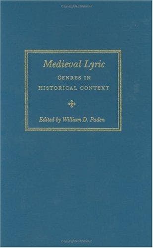 Tapa de Medieval Lyric
