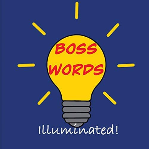 Tapa de Boss Words... Illuminated