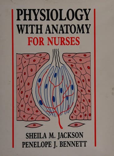 Tapa de Physiology with anatomy for nurses