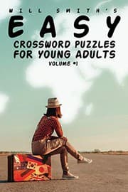 Tapa de Easy Crossword Puzzles For Young Adults - Volume 1