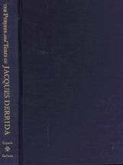 Tapa de The prayers and tears of Jacques Derrida