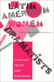 Tapa de Latin American women dramatists
