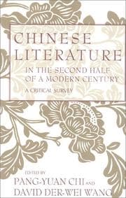 Tapa de Chinese Literature in the Second Half of a Modern Century