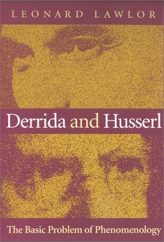 Tapa de Derrida and Husserl