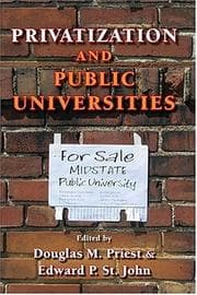Tapa de Privatization and public universities
