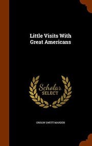 Tapa de Little Visits With Great Americans