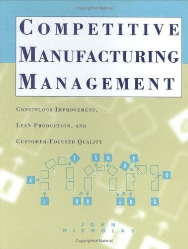 Tapa de Competitive Manufacturing Management