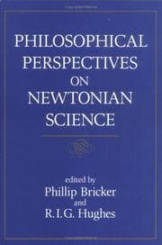 Tapa de Philosophical perspectives on Newtonian science