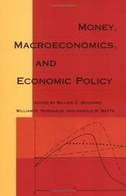 Tapa de Money, macroeconomics, and economic policy