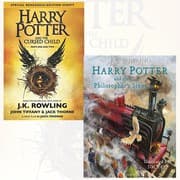 Tapa de Harry Potter and the Cursed Child, Parts 1 & 2 and Harry Potter and the Philosopher's Stone 2 Books Bundle Collection