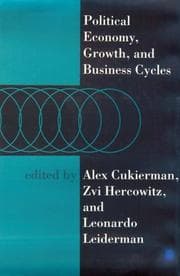 Tapa de Political economy, growth, and business cycles
