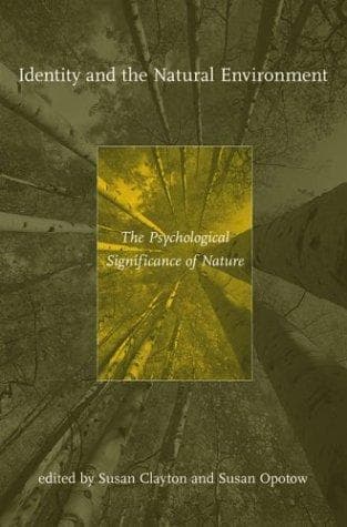 Tapa de Identity and the natural environment