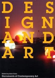 Tapa de Design and Art (Documents of Contemporary Art)